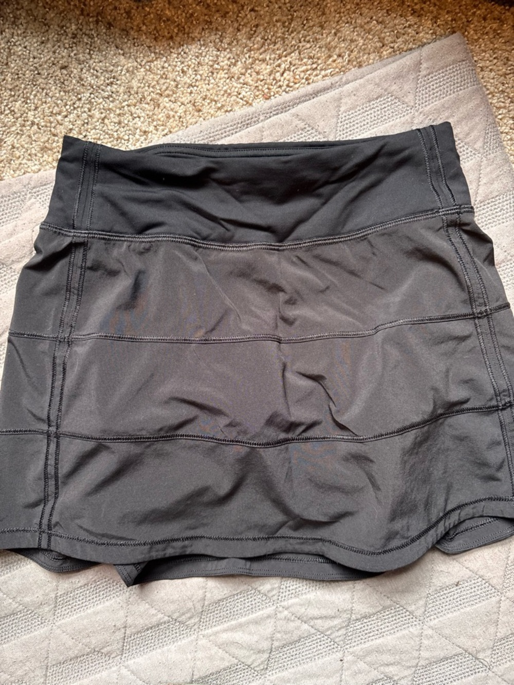 lululemon athletica Black Athletic Tennis Skirt
